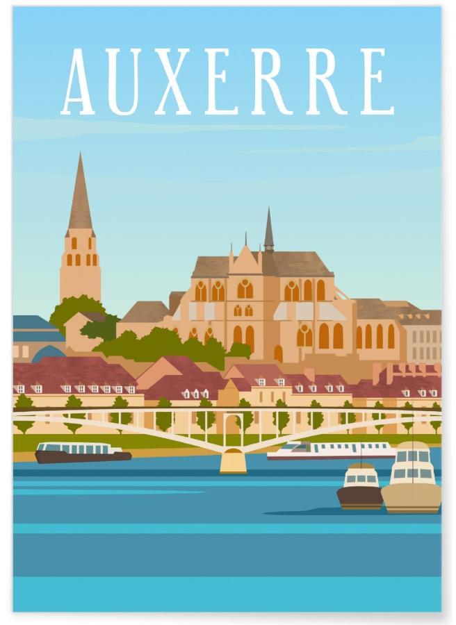 L'Atelier Des Songes - Deux Pieces - Centre Ville Auxerre Kültér fotó